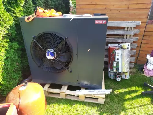 Instalace tepelného čerpadla HOTJET - Beroun