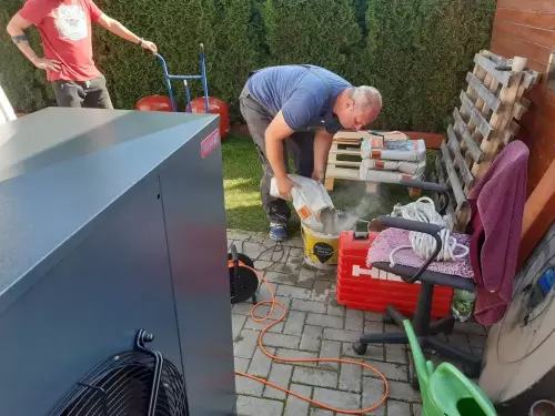 Instalace tepelného čerpadla HOTJET - Beroun