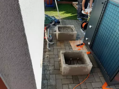 Instalace tepelného čerpadla HOTJET - Beroun