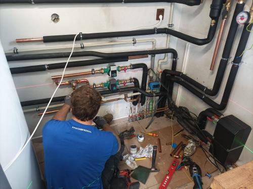 Instalace tepelného čerpadla HOTJET - Býkev