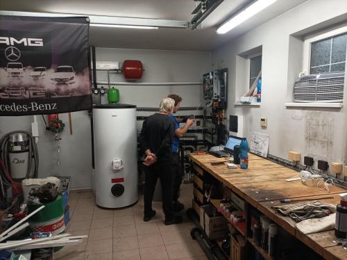 Instalace tepelného čerpadla HOTJET - Býkev
