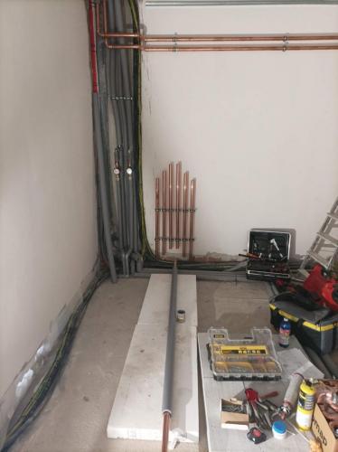 Instalace řady tepelných čerpadel HOTJET do kaskády - Čáslav