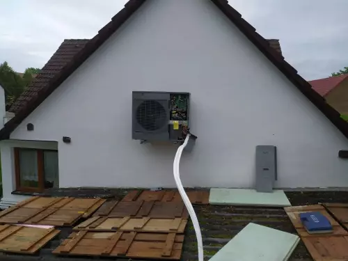 Instalace tepelného čerpadla HOTJET - Čechtice
