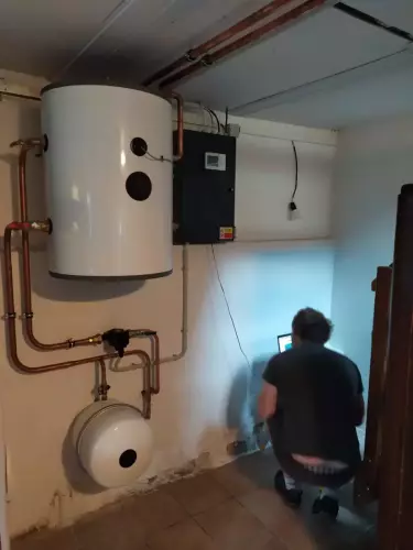 Instalace tepelného čerpadla HOTJET - Čechtice