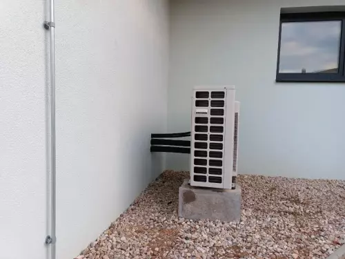 Instalace tepelného čerpadla LG - Čechtice