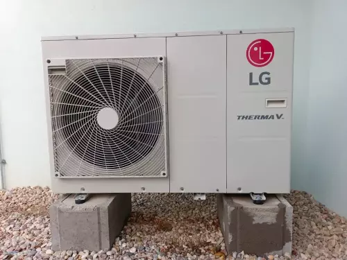 Instalace tepelného čerpadla LG - Čechtice