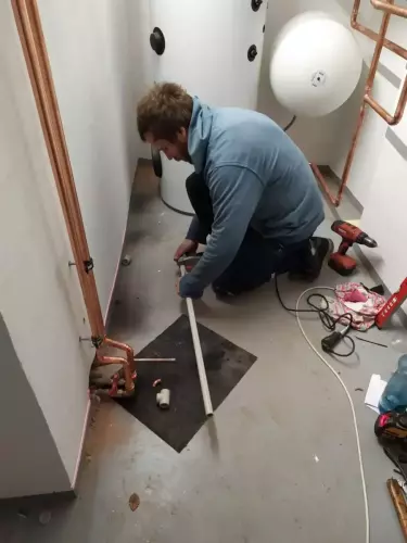 Instalace tepelného čerpadla HOTJET - Černé Voděrady