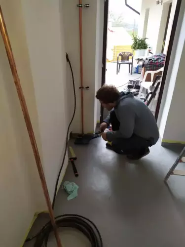 Instalace tepelného čerpadla HOTJET - Černé Voděrady