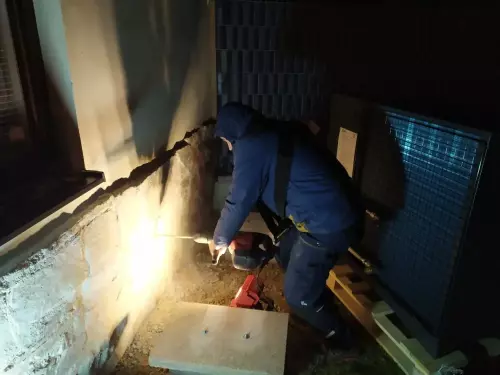 Instalace tepelného čerpadla HOTJET - Černé Voděrady