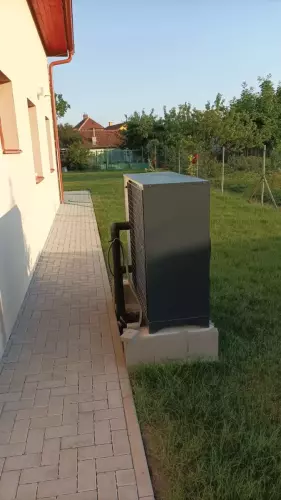 Instalace tepelného čerpadla HOTJET - Cítov
