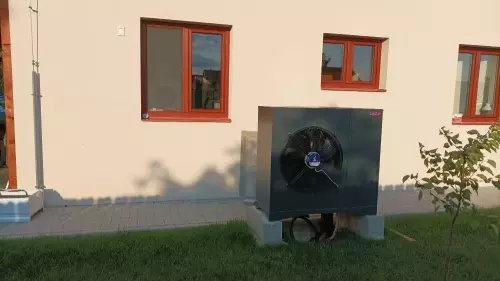 Instalace tepelného čerpadla HOTJET - Cítov
