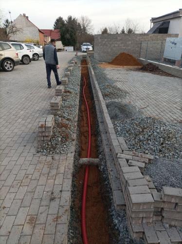 Clementas Mlékovice - nová kotelna, vnější instalace