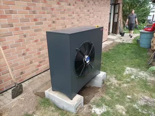 Instalace tepelného čerpadla HOTJET - D. Břežany