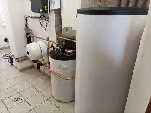 Instalace tepelného čerpadla HOTJET - D. Břežany