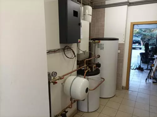 Instalace tepelného čerpadla HOTJET - D. Břežany