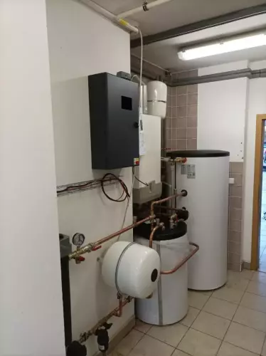 Instalace tepelného čerpadla HOTJET - D. Břežany