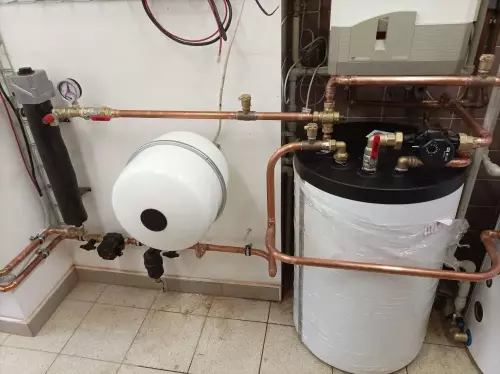 Instalace tepelného čerpadla HOTJET - D. Břežany