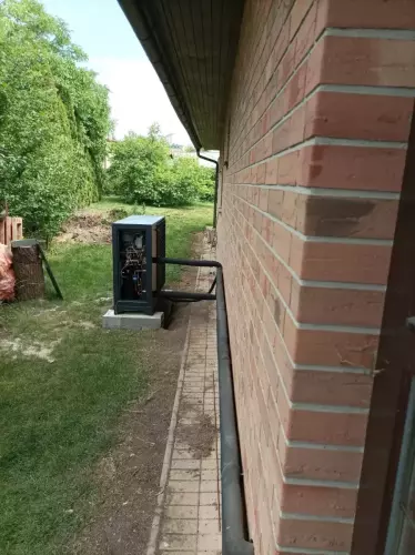 Instalace tepelného čerpadla HOTJET - D. Břežany