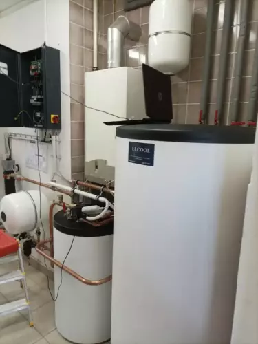 Instalace tepelného čerpadla HOTJET - D. Břežany