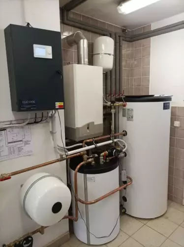 Instalace tepelného čerpadla HOTJET - D. Břežany