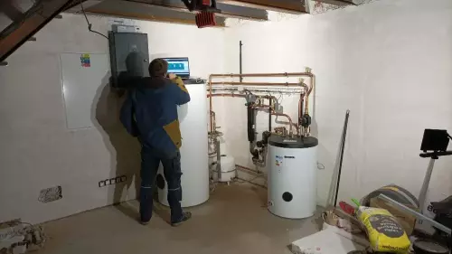 Instalace tepelného čerpadla HOTJET - Doubravčice