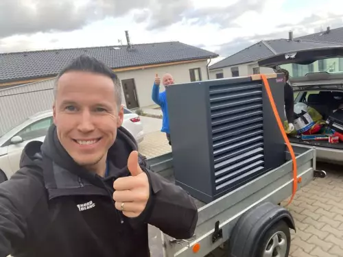 Instalace tepelného čerpadla HOTJET - Doubravčice