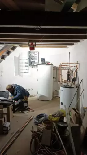 Instalace tepelného čerpadla HOTJET - Doubravčice