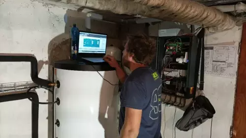 Likvidace starého kotle a instalace tepelného čerpadla HOTJET - Hříškov