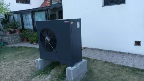 Likvidace starého kotle a instalace tepelného čerpadla HOTJET - Hříškov