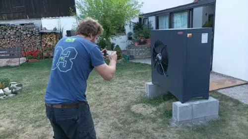 Likvidace starého kotle a instalace tepelného čerpadla HOTJET - Hříškov