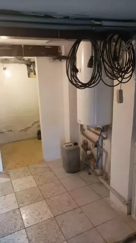 Likvidace starého kotle a instalace tepelného čerpadla HOTJET - Jílové u Prahy