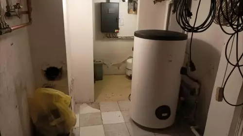 Likvidace starého kotle a instalace tepelného čerpadla HOTJET - Jílové u Prahy