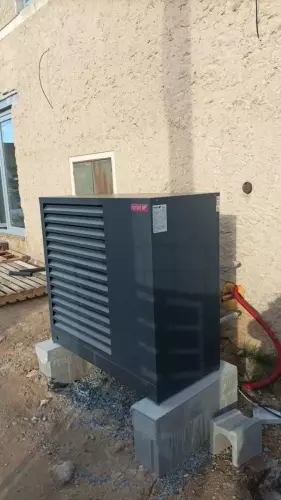 Instalace tepelného čerpadla HOTJET a akumulační nádrže - Kam. Žehrovice