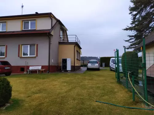 Instalace tepelného čerpadla Vaillant (vnější i vnitřní jednotka), demontáž a eko likvidace starého kotle - Keblov