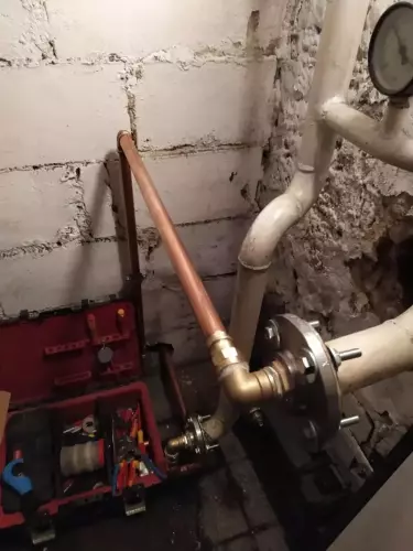 Instalace tepelného čerpadla Vaillant (vnější i vnitřní jednotka), demontáž a eko likvidace starého kotle - Keblov