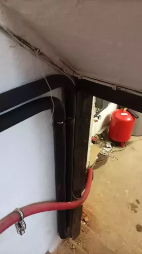 Likvidace starého kotle a instalace tepelného čerpadla HOTJET - Ledeč n. Sázavou