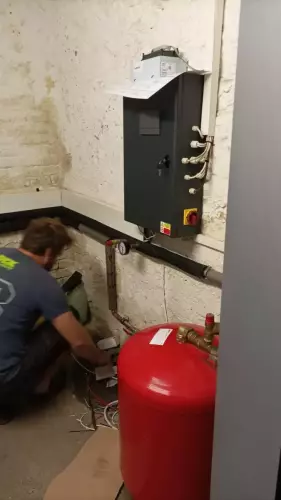 Likvidace starého kotle a instalace tepelného čerpadla HOTJET - Ledeč n. Sázavou