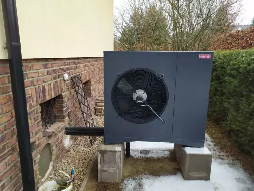 Instalace tepelného čerpadla HOTJET - Sázava