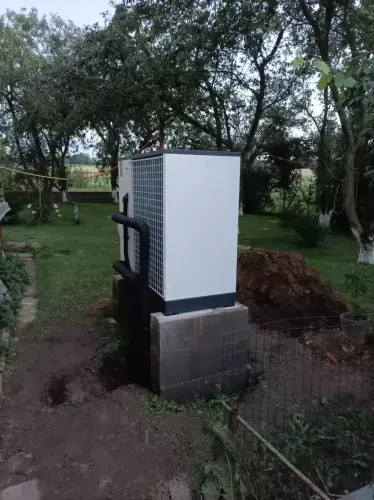 Instalace tepelného čerpadla HOTJET - Suchdol
