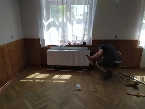 Rekonstrukce otopné soustavy -Tehovec