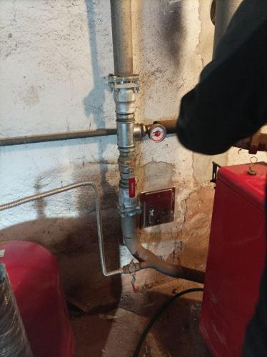 Likvidace starého kotle a instalace nového topného zařízení - Toušice 