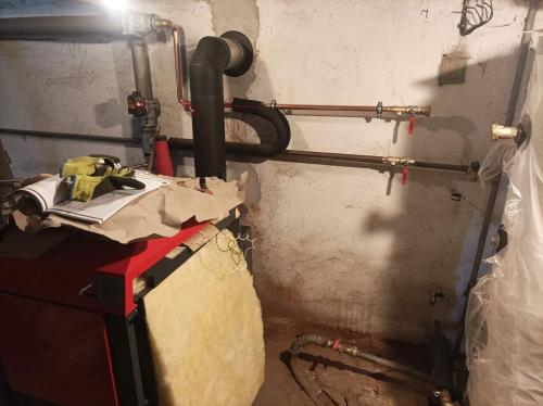 Likvidace starého kotle a instalace nového topného zařízení - Toušice 