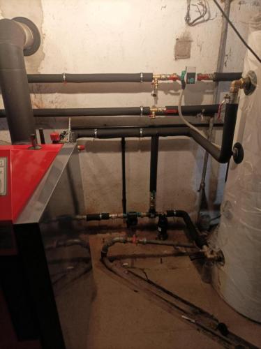 Likvidace starého kotle a instalace nového topného zařízení - Toušice 