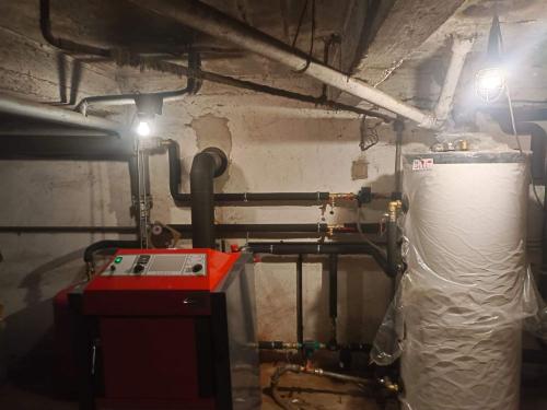 Likvidace starého kotle a instalace nového topného zařízení - Toušice 