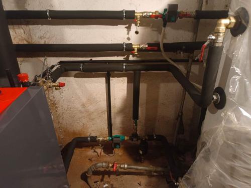 Likvidace starého kotle a instalace nového topného zařízení - Toušice 