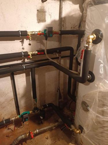Likvidace starého kotle a instalace nového topného zařízení - Toušice 