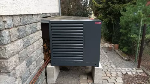 Instalace tepelného čerpadla HOTJET - Úvaly