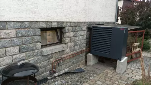 Instalace tepelného čerpadla HOTJET - Úvaly