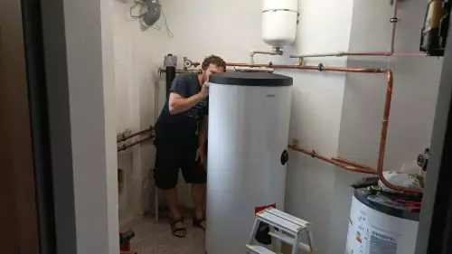 Instalace tepelného čerpadla HOTJET - Úvaly