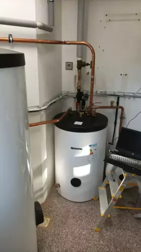 Instalace tepelného čerpadla HOTJET - Úvaly